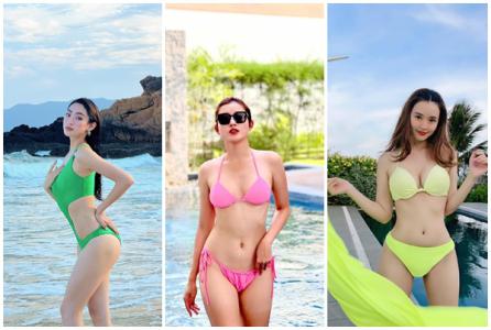 Loạt mỹ nhân Việt khoe thân hình nóng bỏng với bikini