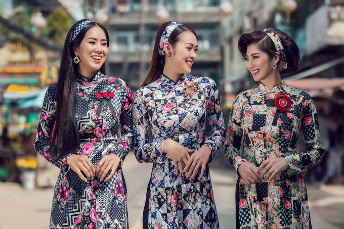 Áo dài Cô ba Sài Gòn thành hot trend đón Tết Nguyên đán