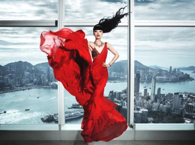Jessica Minh Anh trước thềm tổ chức show trên tàu hạng sang ở Hong Kong