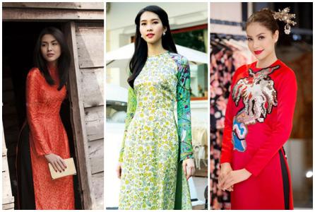 3 mỹ nhân hàng đầu diện áo dài dịp đầu năm mới