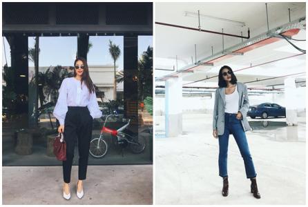 Thời trang công sở của các sao Việt