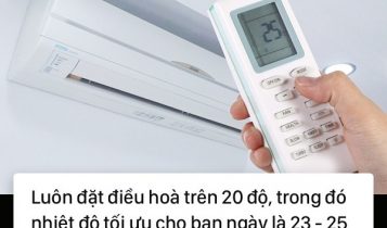 10 cách sau đây để sử dụng điều hòa tiết kiệm điện