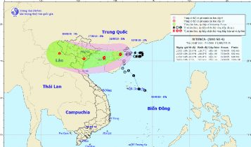 Dự báo thời tiết 16/8: Bão Bebinca giật cấp 11 đi vào vịnh Bắc Bộ