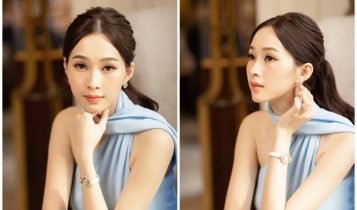 Hoa hậu Đặng Thu Thảo khoe vóc dáng nuột nà sau 5 tháng sinh con