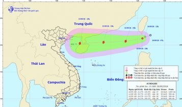 Dự báo thời tiết 11/9: Bão số 5 hướng phía Tây, liên tục tăng cấp