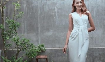 Tô Uyên Khánh Ngọc trong BST váy mùa thu của NTK Nguyễn Hà Nhật Huy