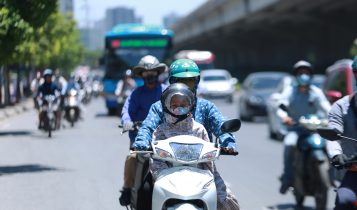 Nắng nóng tiếp tục bao trùm miền Bắc