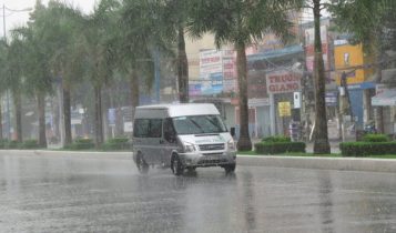 Thời tiết miền Bắc có nơi mưa vừa và mưa rất to