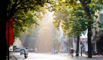 Hà Nội ngày 1/10 thời tiết hanh khô do độ ẩm thấp