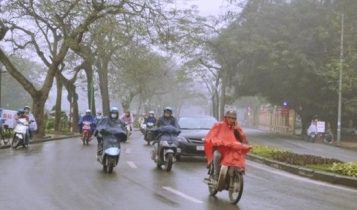 Thời tiết Hà nội sắp có mưa rào