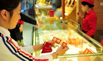 Giá vàng tiếp tục giảm sau thời gian tăng giá