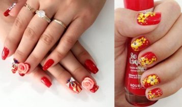 Các mẫu nail đẹp cho ngày tết