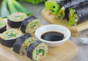 Thực đơn hàng ngày: Sushi chay