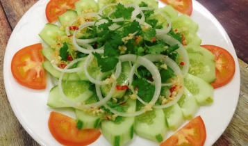 Thực đơn hàng ngày: Salad dầu giấm vị chua thanh