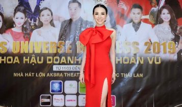 Hoa hậu Châu Ngọc Bích làm trưởng BGK tại Ms Universe Business 2019