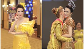 Hoa hậu Lê Đỗ Minh Thảo chúc mừng tân Hoa hậu Doanh nhân Hoàn vũ 2019