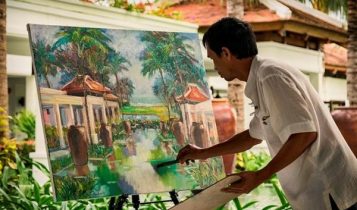 Vườn nghệ sĩ kết hợp với ẩm thực đường phố – Nét mới của The Anam