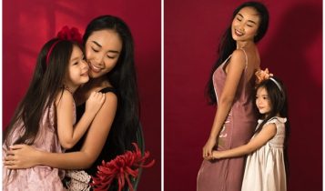 Đoan Trang và con gái trong bộ ảnh mừng sinh nhật