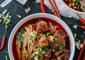 Thực đơn hàng ngày: Bún bò cay