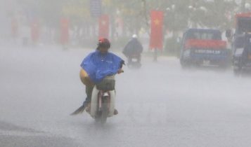 Thời tiết hôm nay cảnh báo mưa giông diện rộng