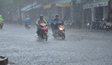 Thời tiết Bắc Bộ có mưa to ở nhiều nơi