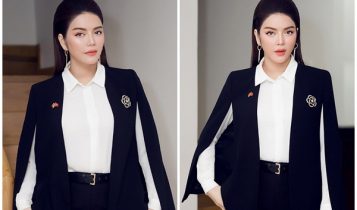 Lý Nhã Kỳ thanh lịch với vest sang trọng