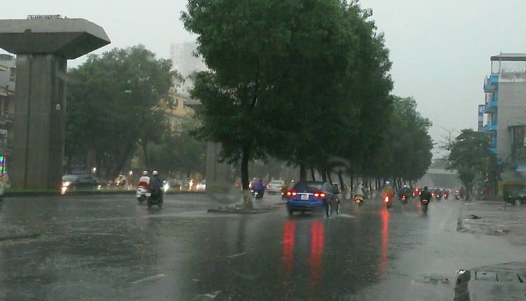 Thời tiết hôm nay có mưa ở nhiều nơi