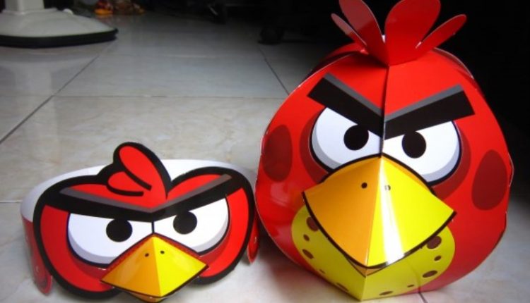 Cách làm đèn lồng Angry Bird khiến trẻ thích thú