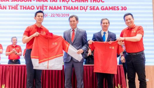 Bia Sài Gòn đồng hành cùng thể thao Việt Nam tại Sea Games 30