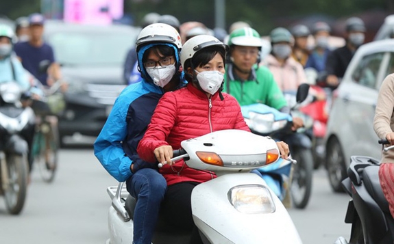 Thời tiết hôm nay Hà Nội có mưa nhỏ