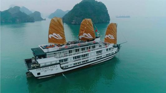Paradise Việt Nam ra mắt du thuyền Paradise Sails trên Vịnh Hạ Long