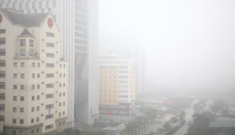 Thời tiết hôm nay Hà Nội mưa phùn, sương mù
