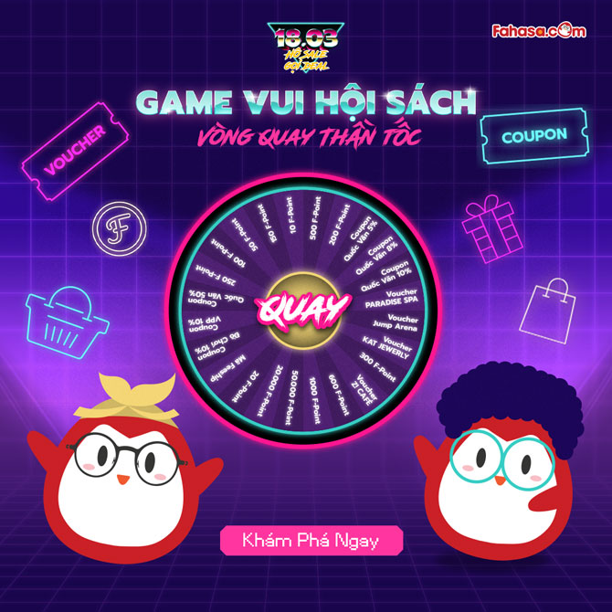 Tham gia chơi game tại Hội sách Online, bạn sẽ