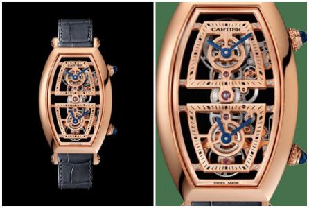 Cận cảnh siêu phẩm đồng hồ Cartier Tonneau Skelaton trị giá gần 2 tỷ đồng