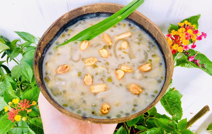 Thực đơn hàng ngày: Chè đậu xanh cốt dừa