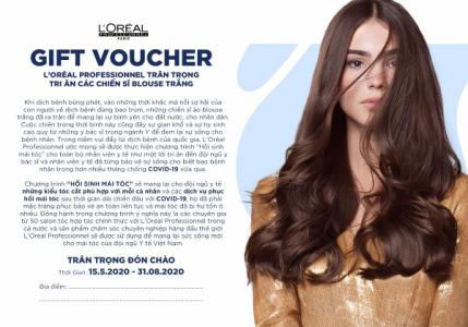 L’Oréal Professionnel tri ân lực lượng y tế tuyến đầu chống dịch Covid-19