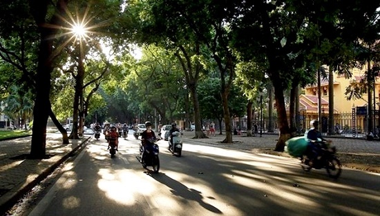 Thời tiết hôm nay Hà Nội chiều tối có thể có mưa