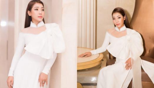 Hoa hậu nhân ái Châu Á Linh Huỳnh đẹp như thần tiên tỷ tỷ trong áo dài Nhật Dũng