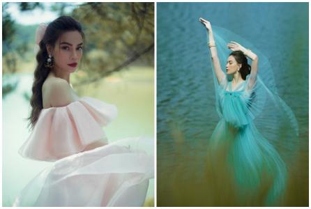 Hồ Ngọc Hà bay bổng với loạt váy của NTK Nguyễn Công Trí