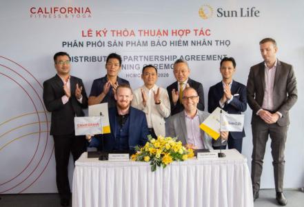 Sun Life Việt Nam và California Fitness & Yoga ký kết thỏa thuận hợp tác