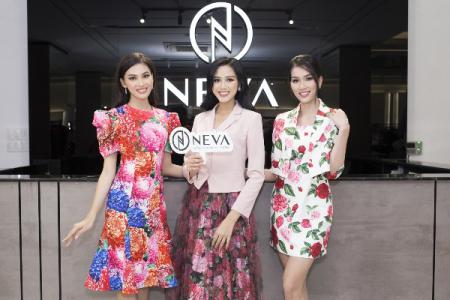 Top 3 Hoa hậu Việt Nam rạng rỡ thăm showroom NEVA ở TPHCM