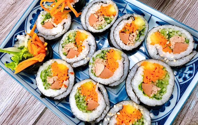 Thực đơn hàng ngày: Kimbap cá ngừ