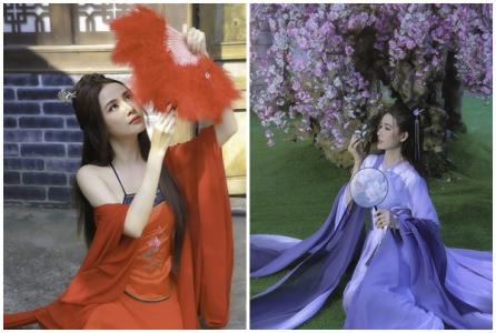 Hoa hậu Phan Thị Mơ hoá mỹ nhân thời xưa với trang phục cổ trang