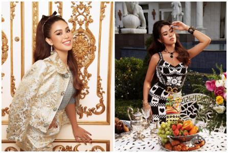 Tiên Nguyễn khẳng định vị thế Fashionista với trang phục D&G