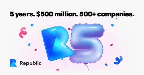 Republic thu hút 500 triệu USD vốn đầu tư cho hơn 500 công ty toàn cầu