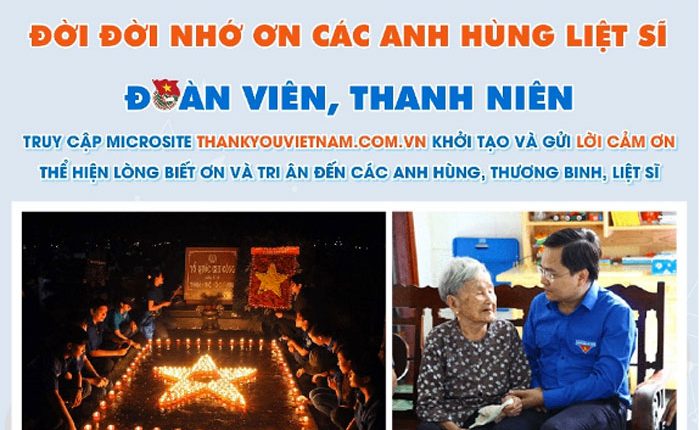 Hành trình lan toả 1 triệu lời cảm ơn #Thankyou Vietnam!