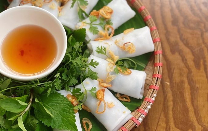 Thực đơn hàng ngày: Bánh cuốn