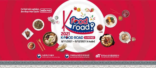 2.000 người có cơ hội thưởng thức ẩm thực Hàn Quốc miễn phí tại Hà Nội
