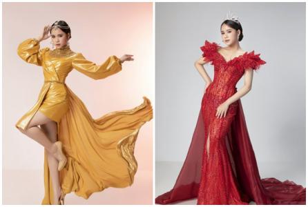 Bella Vũ lộng lẫy trong các váy dạ hội của NTK Nguyễn Minh Tuấn