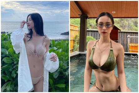 Jun Vũ chăm khoe dáng với bikini